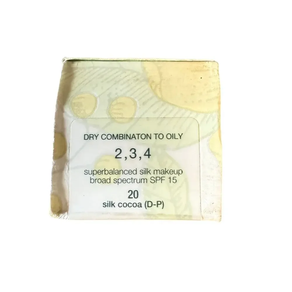 New Clinique Superbalanced Silk Makeup‎ Broad Spectrum SPF15 1 OZ #20 Silk Cocoa